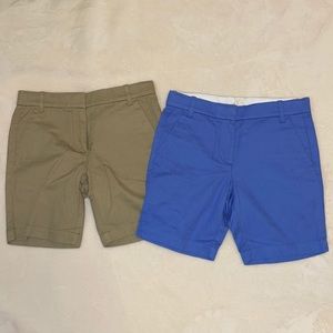 J.Crew Crewcuts Chino Shorts Sz 8 Girls